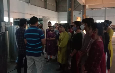 A.P. Kanya Chhatralay Rajkot Visit